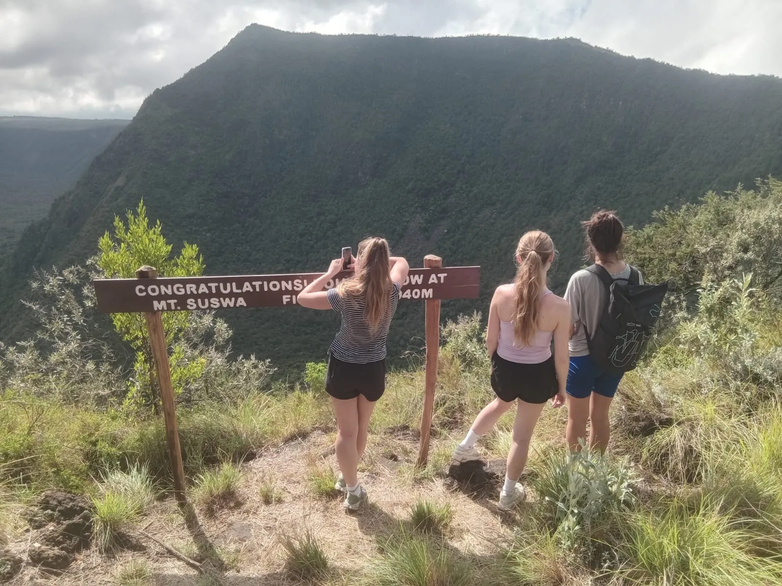 At the top, 2,356 m.