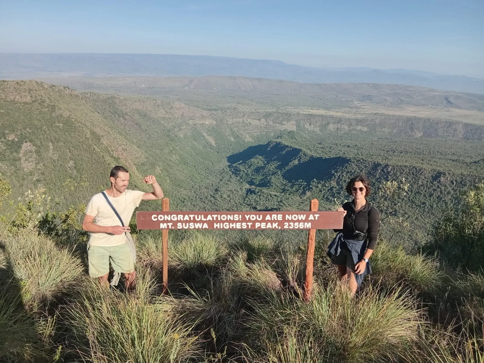 Highest peak, 2,356 m